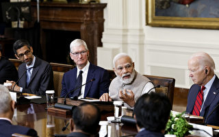 莫迪会见美科技领袖 库克：印度有巨大机会